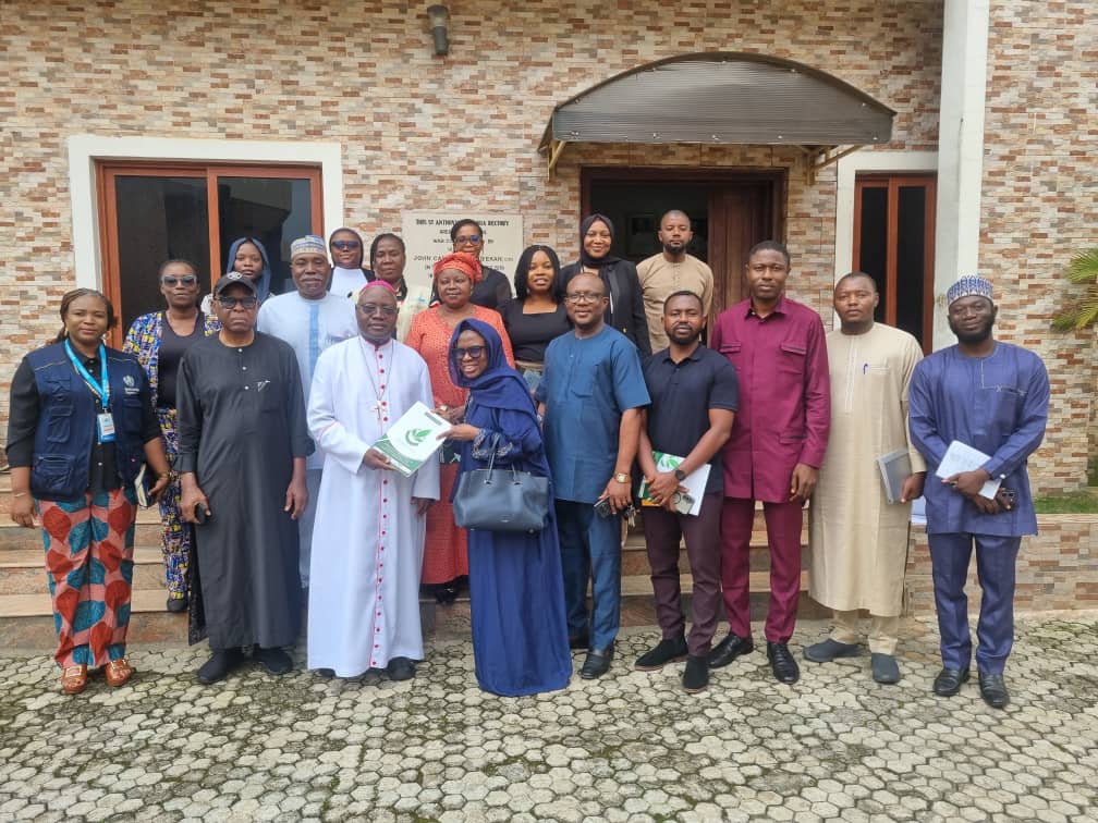 Advocacy Visit to Archbishop Kaigama for Measles-Rubella Vaccination Campaign